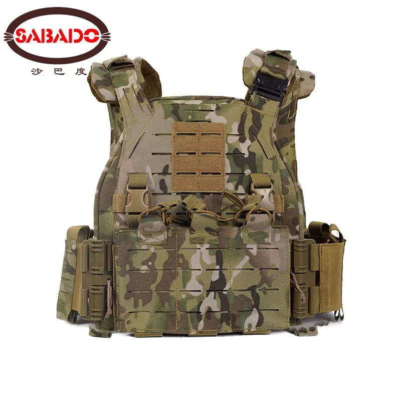Gilet Tattico A Sgancio Rapido Laser Che Mangia Pollo Real Cs Outdoor Combat Equipment Gilet Protettivo Multifunzionale Da Allenamento