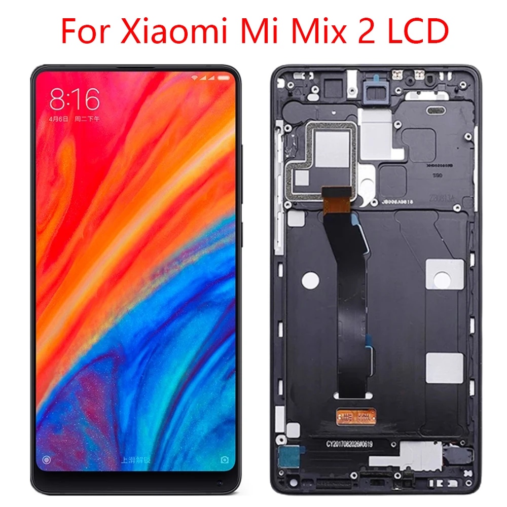 Il Monitor Lcd Mix2 Da 5.99 Pollici È Adatto Per Xiaomi Mi Mix 2 Monitor Lcd Con Bordo Monitor Lcd Touch Screen Digitizer Assembly
