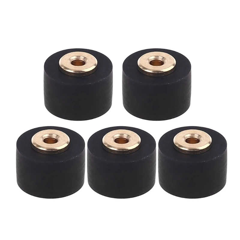 5 Pz Cartucce Radio Roller Registratore A Nastro Cassetta Pressione Puleggia Ruota Lettore Technics Cassette Puleggia E1Ya