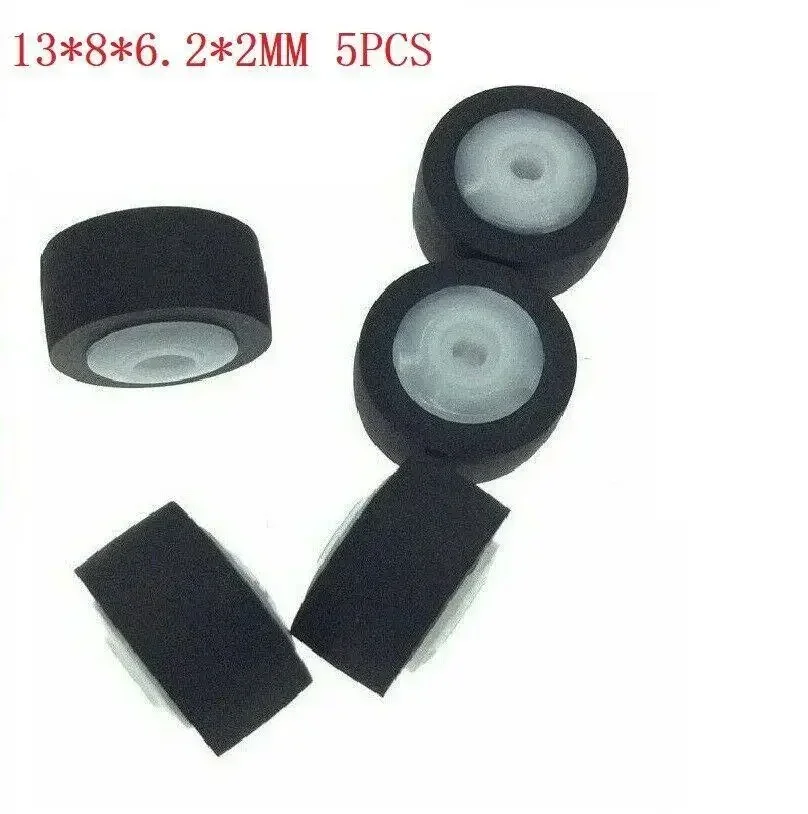 Radio Roller Tape Recorder Pressure Cassette Puleggia Player Attrezzatura Di Registrazione 13*8*6.2*2Mm Gomma