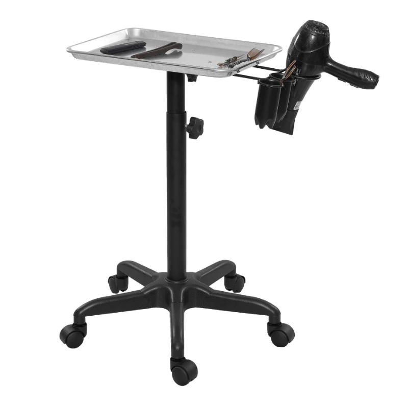 Designer Wheels Salon Trolley Cosmetic Hair Stylist Tool Salon Trolley Beauty Utility Cart Muslimy Beauty Furniture Yn50St