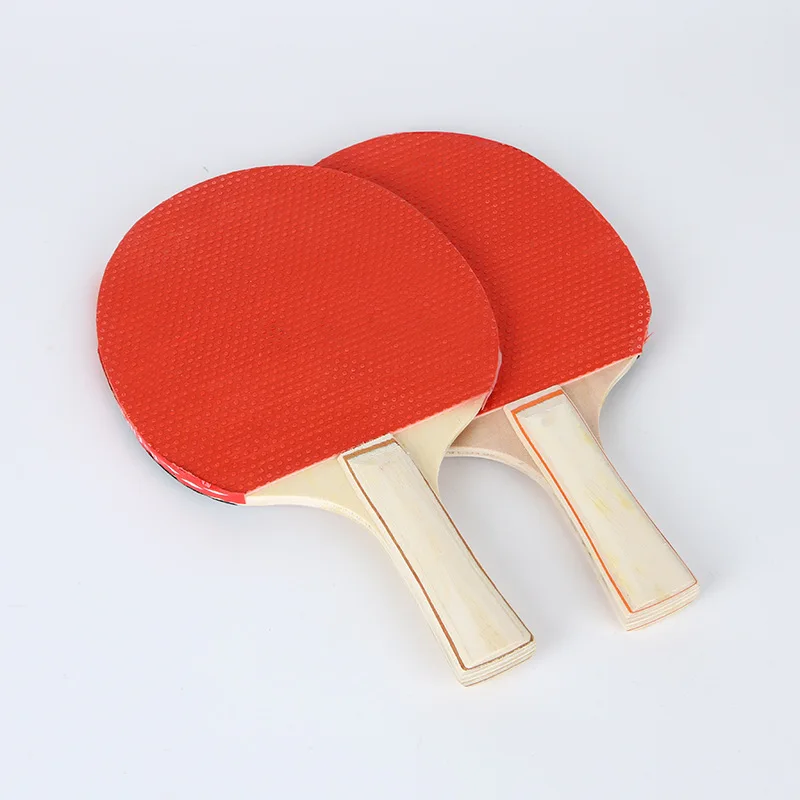 Racchetta Da Ping-Pong Pratica Junior Set Da 2 Pezzi Con Racchetta Da 3 Palline Articoli Sportivi Pagaia Da Ping-Pong In Legno All'Ingrosso