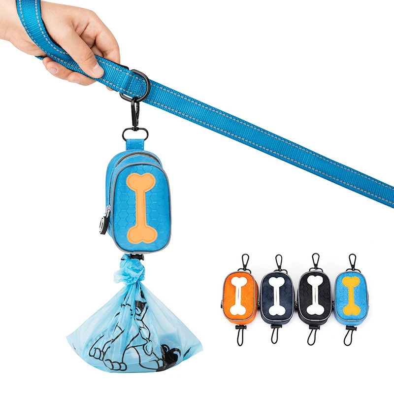 New Pet Poop Bag Storage Bags Oxford Dog Poop Collection Bag Dispenser Portatile Per Sacchetti Della Spazzatura Strumenti Per La Pulizia All'Aperto Ac