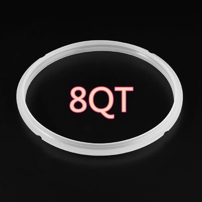 Anello Di Tenuta In Silicone 6/8 Quart Per Pentola A Pressione Elettrica A Pentola Istantanea-8 Quart Trasparente