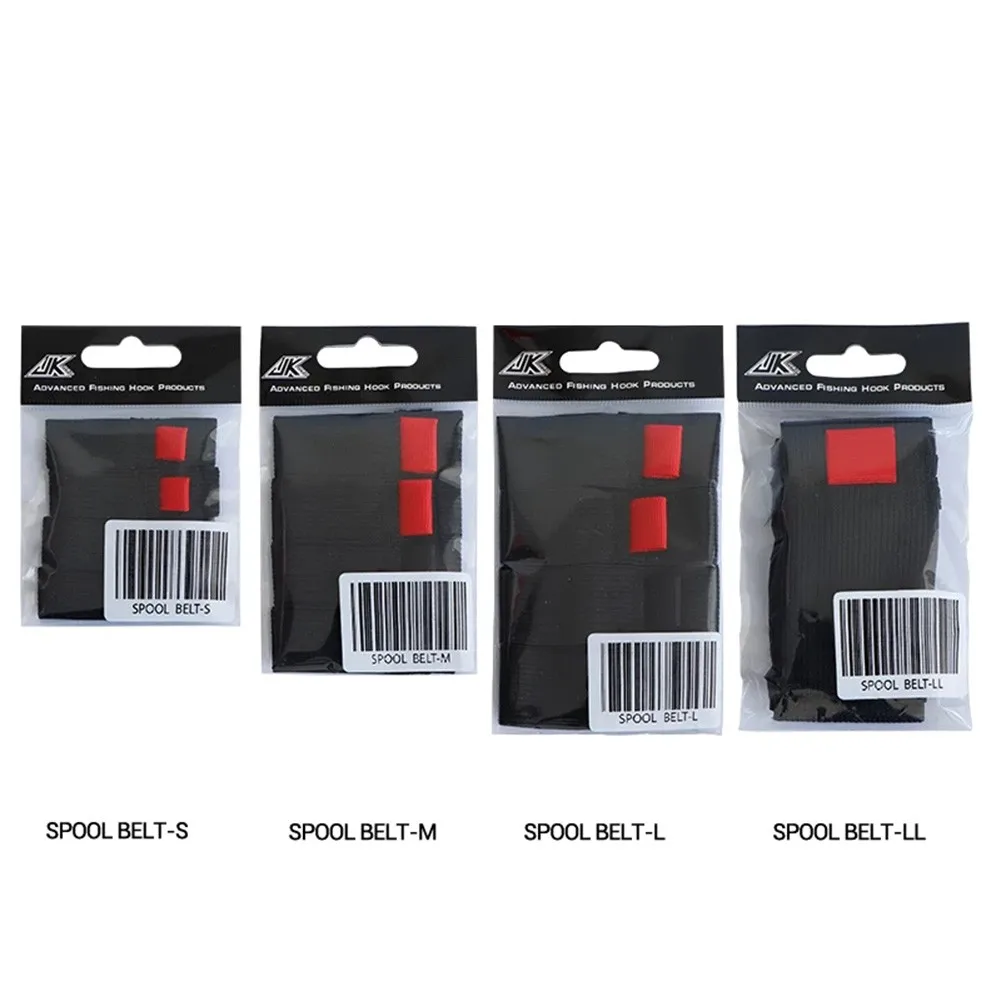 4 Pz/Set Fishing Spool Belt Mulinello Da Pesca Elastico Spinning Wheel Protection Belt Band Pole Holder Fastener Fish Tackle Tool Pesca