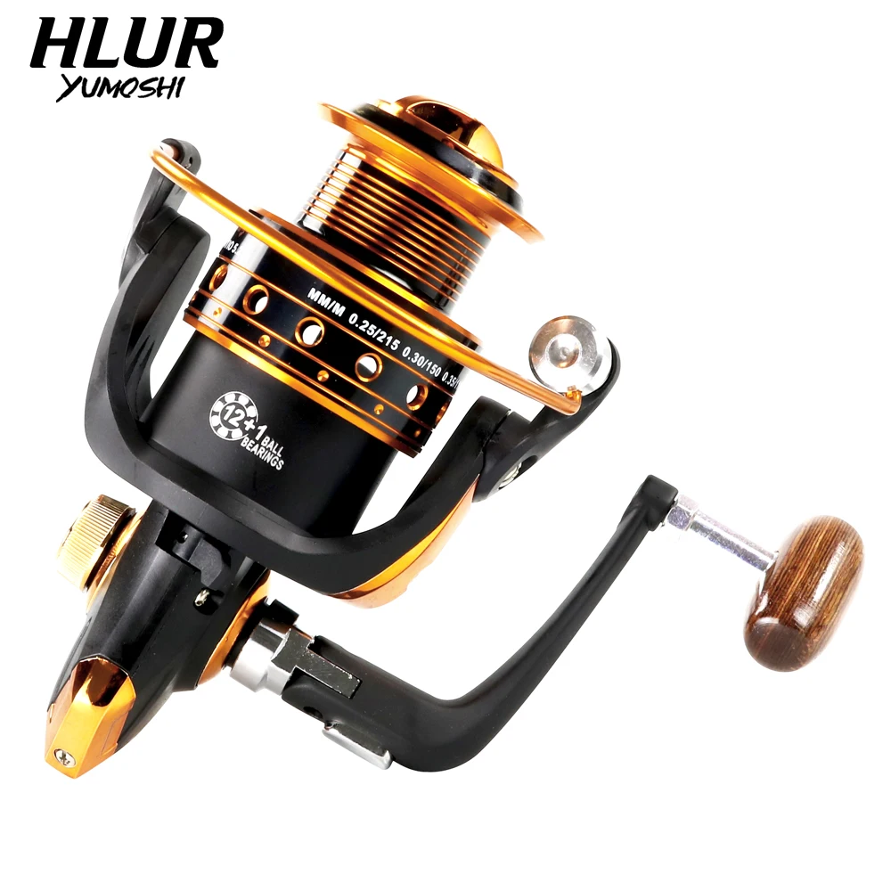 Hlur Spinning Reel Ax Bx1000-9000 Metal Eva Grip Max Drag 25Kg Reel Accessori Per La Pesca Attrezzature Per Mulinelli Da Pesca Pesca