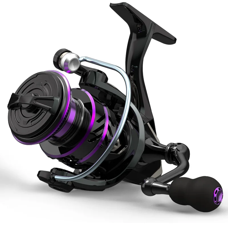 Mulinelli Da Pesca Mulinello Da Spinning Hp500-7000 Metallo Eva Grip Max Drag 10Kg Mulinello Accessori Per La Pesca Attrezzature Per La Pesca Merci Pe