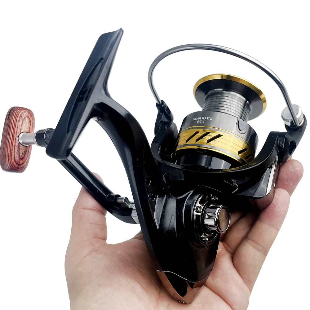Ghotda 2000-7000 Sea Surfcasting Reel Mulinello Da Pesca Spinning Corpo Leggero 8-10Kg Drag 5.2:1 Mulinelli Da Jigging In Acqua Salata Pesca