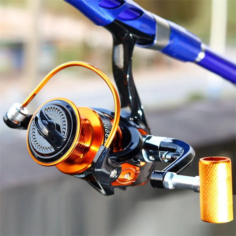 Orjd New Ultralight Spinning Saltwater Fishing Reel 1000-7000 Metal Spool Spinning Wheel For Sea Saltwater Carp Pesca