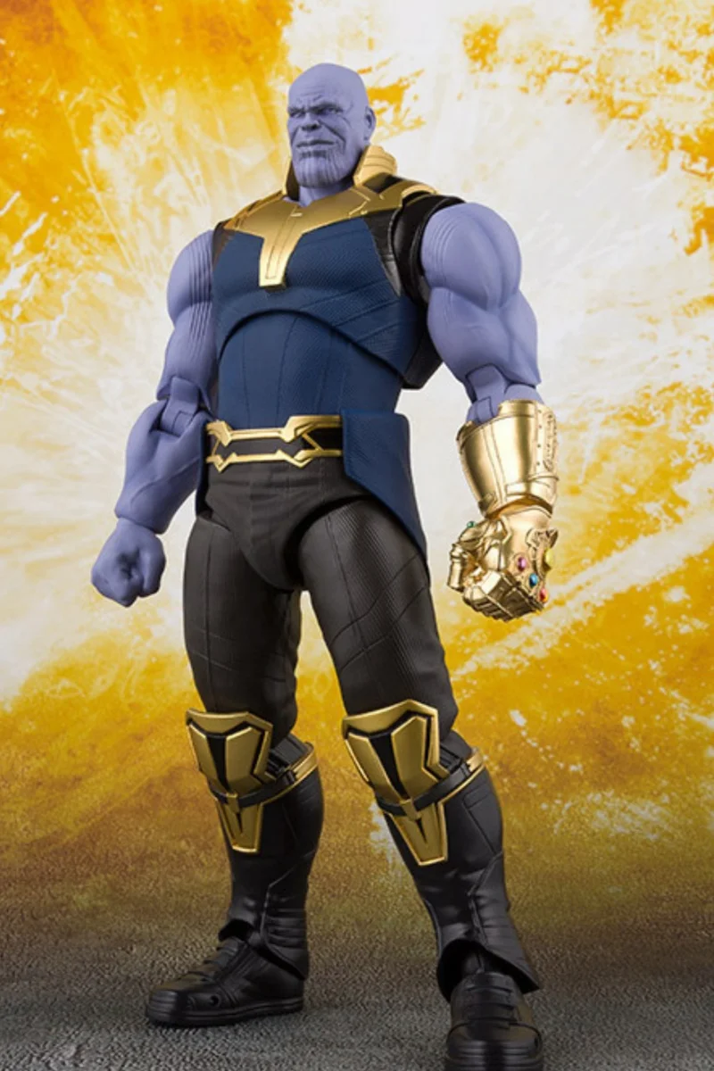 Marvel New Avengers Marvel 4 Endgame Shf Thanos Pvc Action Figure Modello Da Collezione Giocattolo 18Cm Figura Katana Thanos Regalo Giocattolo Del Rag