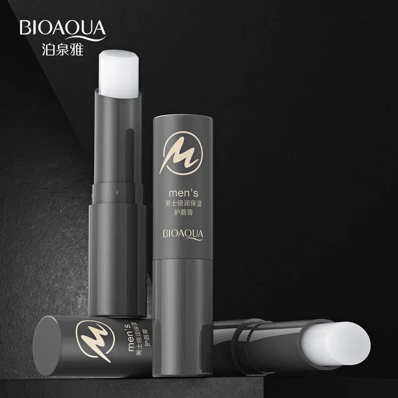 1 Pz Bioaqua Uomo Rinfrescante E Idratante Rossetto Pianta Naturale Balsamo Per Le Labbra Uomini Freschi Cura Della Pelle Rossetto Balsamo Per Le Labb