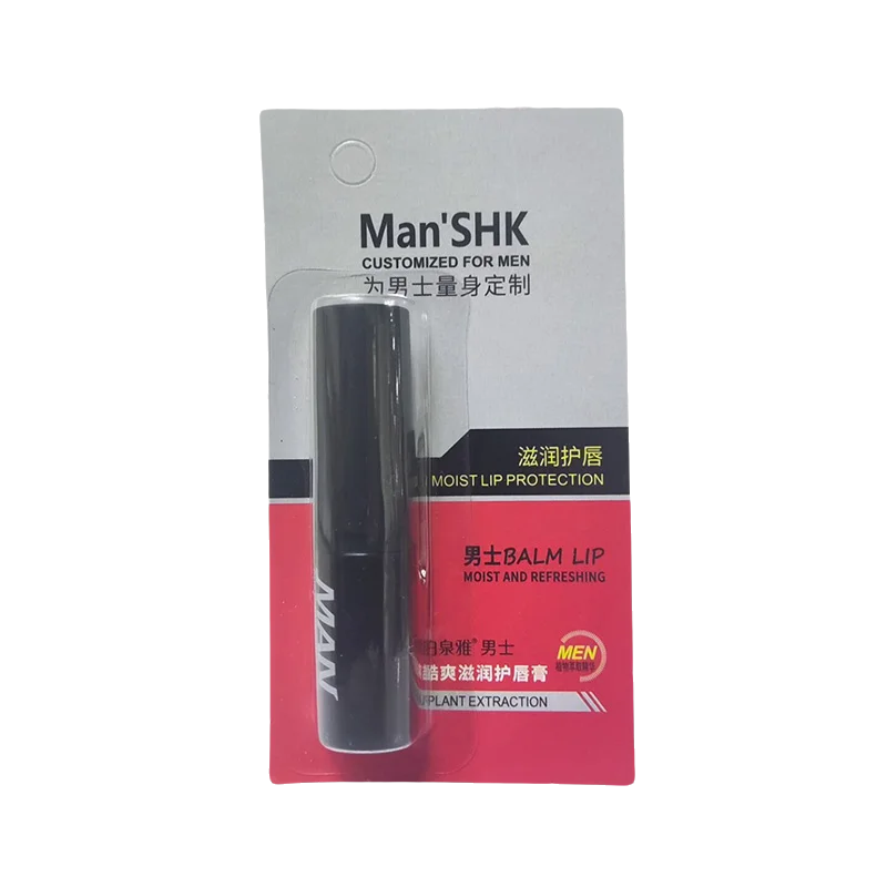 Bioaqua Rossetto Rinfrescante E Idratante Da Uomo Balsamo Per Le Labbra Vegetale Naturale Cool Men Skin Care Rossetto Balsamo Per Le Labbra Trucco Bel