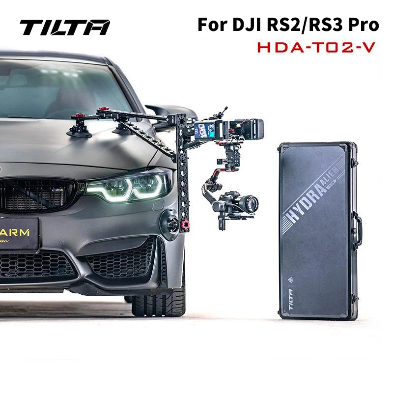 Tilta Hda-T02-A-V Hda-T02-V Hydra Alien Car Mounting System Pro Kit Per Dji Rs2/Rs3 Pro Gimbal Gold/V-Mount Battery Plates