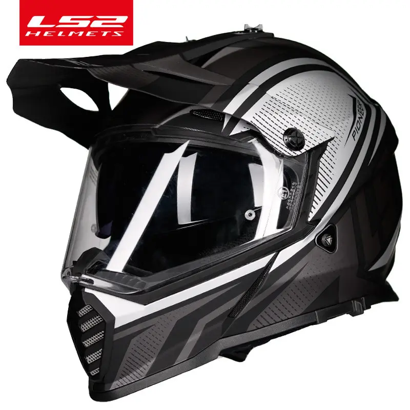 Capacete Ls2 Mx436 Casco Motorcross Ls2 Pioneer Evo Caschi Fuoristrada Casco Moto Casque