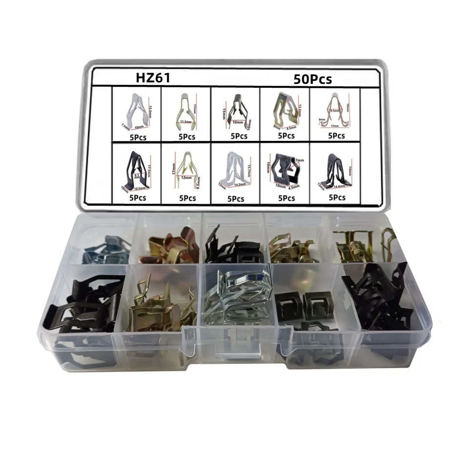 Navigazione Per Auto Dvd Sound Player Trim Metal Iron Fastener Clip Repair Box Set Per Lada Geely Chery Volvo Mini Opel Land Rover Byd