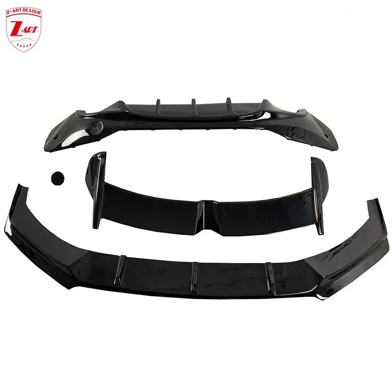 2017-2020 Z-Art X1 Aerokit Nero Lucido Per F48 Kit Corpo Nero Per Bmw X1 Prelifting Kit Tuning Nero Lucido Per X1 M Sport