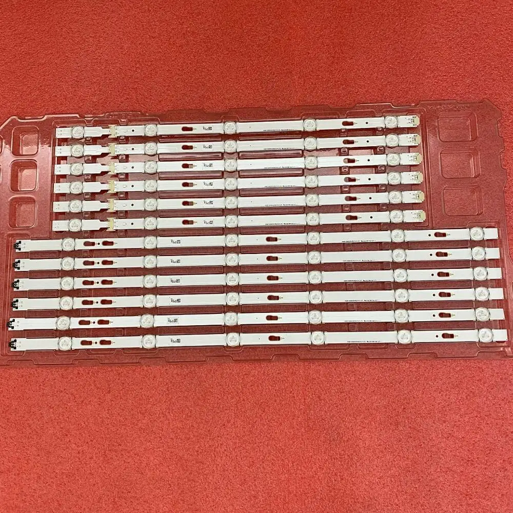 Striscia Di Retroilluminazione A Led Per Samsung Ue55J6350Su Ue55J6300Ak Un55J6520Af Ue55J6300 Ue55J6370Su Ue55J6300Aw Bn96-34788A 34787A