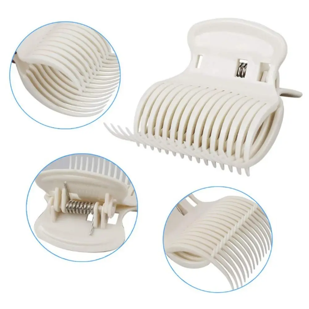 12 Pz/Set Salon Hot Roller Barrette Hold Hair Uniformemente Arricciato Salon Hot Roller Super Hair Perm Insulation Clip Accessori Per Capelli