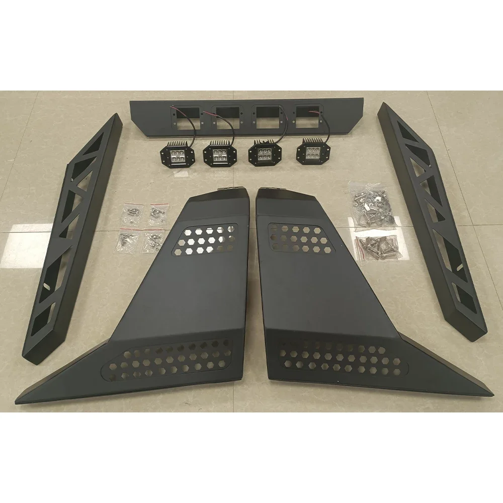 Accessori Universali 4X4 Roll Bar In Acciaio Nero Per Hilux Revo Ford Ranger Raptor F150