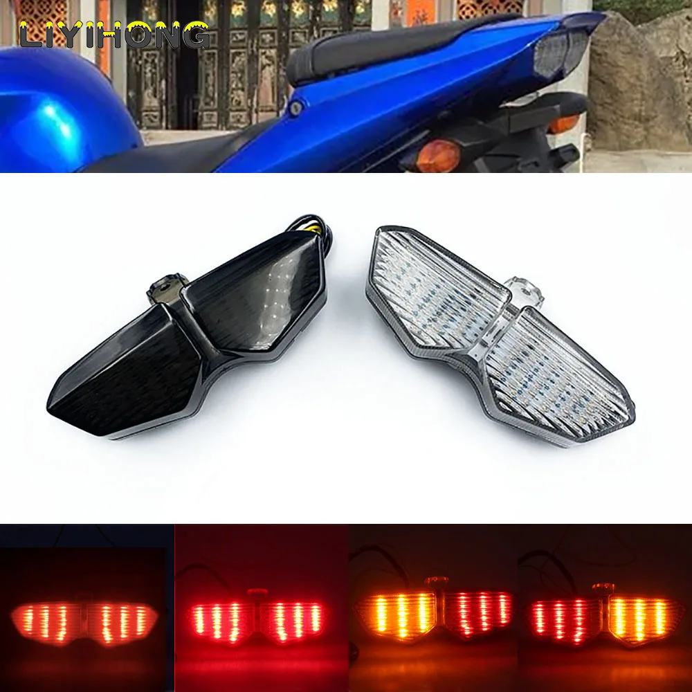 Per Yamaha Yzf R6 2003 2004 2005 Fanale Posteriore Freno Posteriore Fanale Posteriore A Led Per Moto Per Yamaha Yzf R6 2003-2005 Yzf R6S 2006-2008