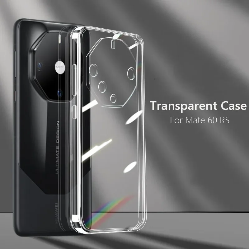 Custodia Per Telefono Trasparente Trasparente In Tpu Semplice E Sottile Per Huawei Mate 60 Rs Mate60 Rs Pro Cover