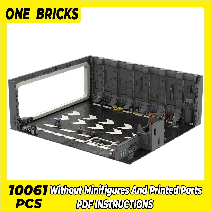 Popolare Star Movie Model Moc Building Bricks Ucs Death Star Dock Technology Blocchi Modulari Regalo Giocattoli Di Natale Set Fai Da Te Assemblaggio