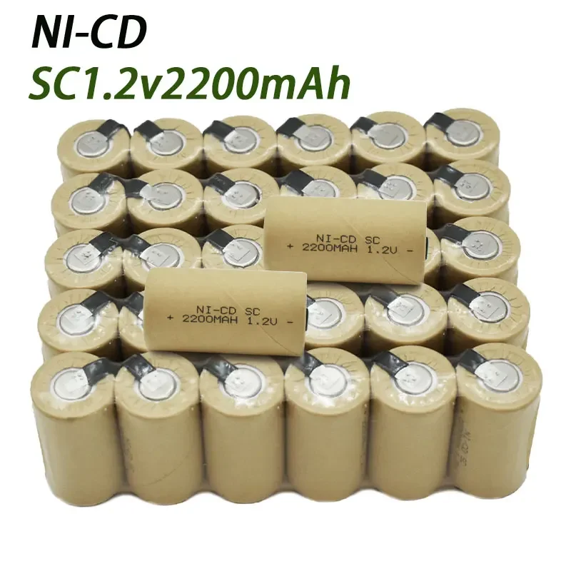 Ni-Cd Batterie Ricaricabili Sc 2200Mah/2800Mah Per Makita Bosch B & D Hitachi Metabo Dewalt Cacciavite Elettrico