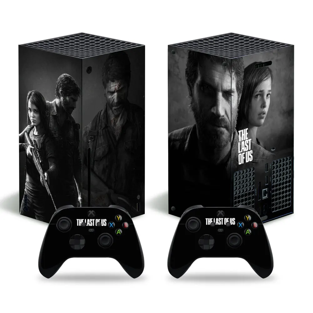 Per Xbox Series X The Last Of Us Gioco Pvc Skin Adesivo In Vinile Cover Console Controller Dualsense Adesivo Protettivo Antipolvere