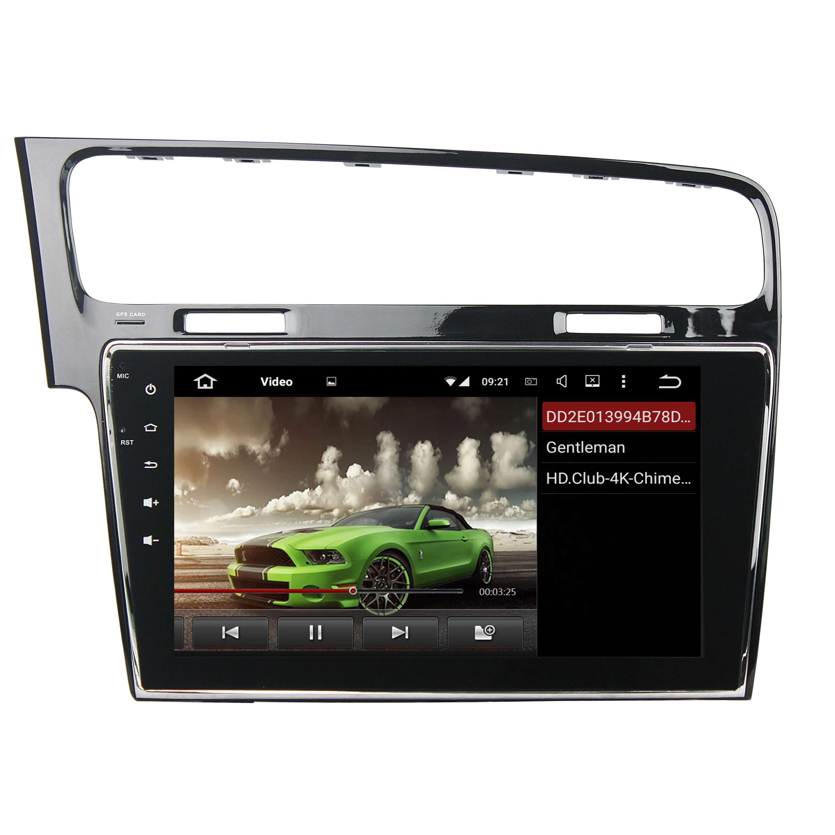 10.1 "6 Core Android 10.0 Autoradio Per Vw Golf 7 2013-2015 Multimedia Carplay Px6 Canbus Carplay Radio Voice Control Audio Dsp