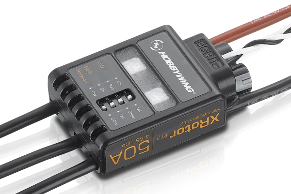 Aerops Originale Hobbywing Esc Xrotor Pro 50A 4-6 S Esc Brushless Regolatore Di Velocità Del Motore Per Quadcopter Aircraft Dropship
