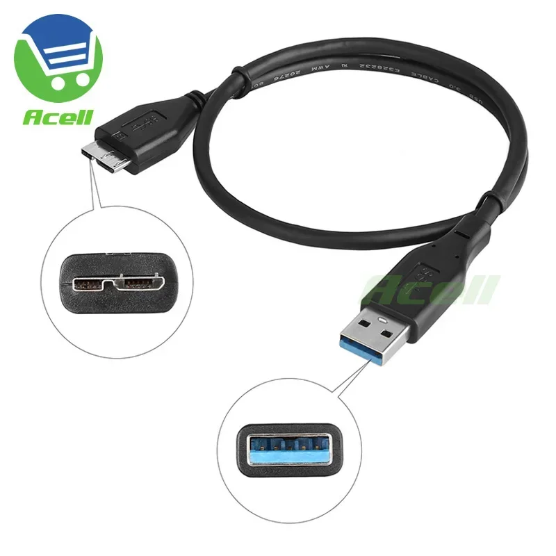 Micro Usb3.0 Cavo Dati Per Fujifilm Gfx 50S X-H1 X-T2 Macchina Fotografica