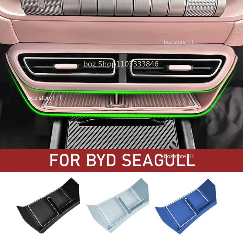 Per Byd Seagull Car Air Outlet Storage Box Car Central Control Air Conditioning Air Vent Storage Box Accessori Interni Auto