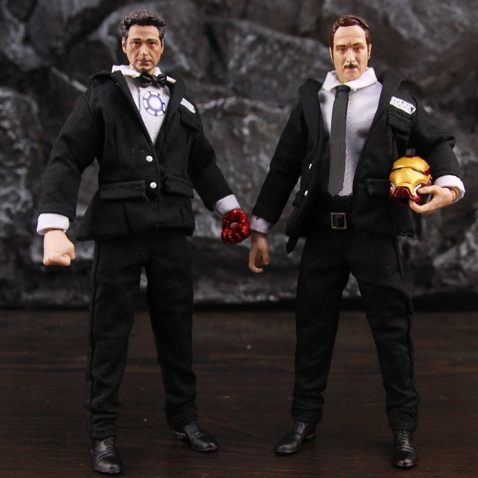 Iron Man Father Howard Stark 6 "Action Figure Stark Industries Suit Marvel Avengers Iron-Man Tony Stark Legends Movie Toys Doll