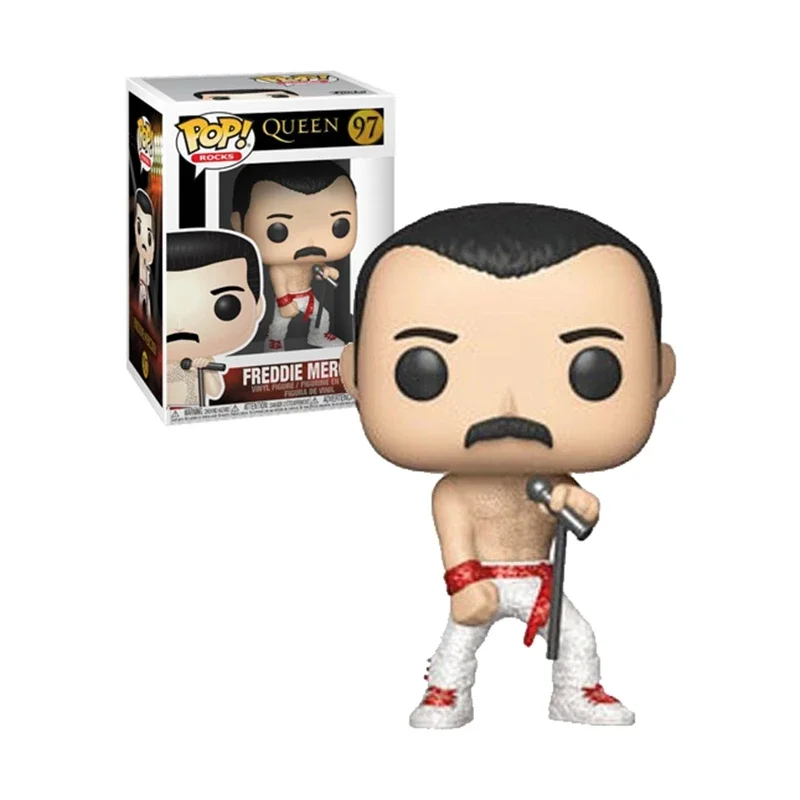 2024 Nuovo Freddy Mercury 97 # Lead Singer Of British Rock And Roll Queen Pvc Vinyl Action Figure Collection Modelli Giocattoli Per Bambini