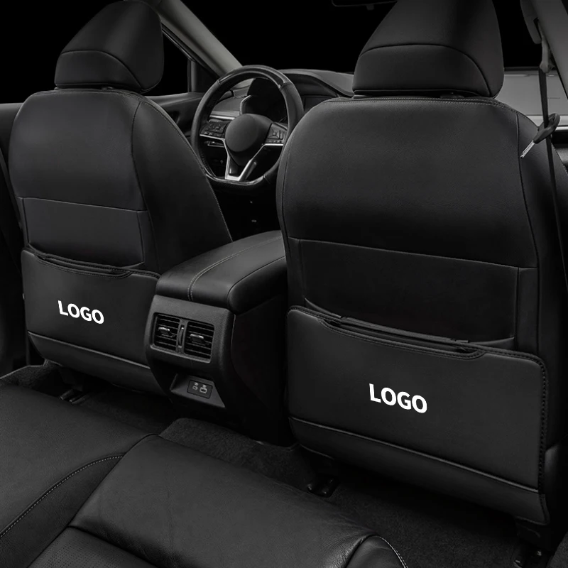 Per Bmw Performance M G30 G20 F30 F10 X3 X4 X5 X6 G32 6Gt Car Leather Anti-Kick Pad Seat Back Protector Cover Interior Styling