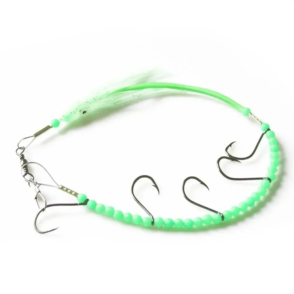 Easy Shiner Sea Fishing Lures/Bait/Tackle Sabiki/Texas Rigs Aringa Traina Glow Octopus Squid Swivels/String Hooks Maruseigo