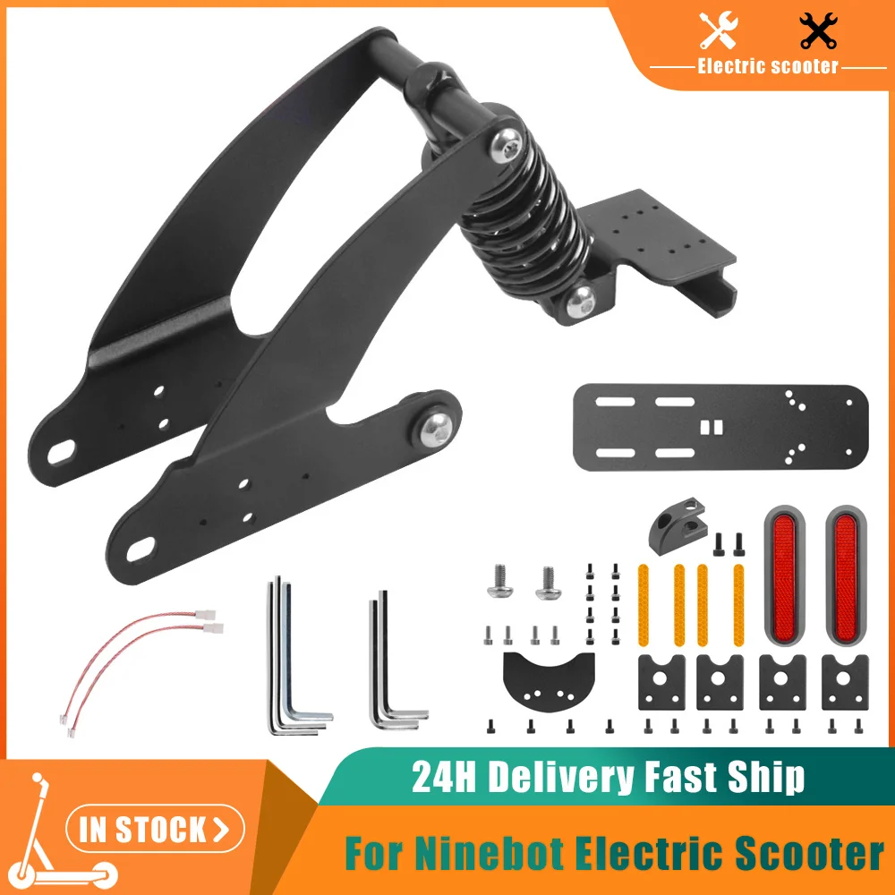 Kit Sospensione Posteriore Per Segway Ninebot Es2 Es5 Scooter Elettrico Tubo Posteriore Assorbimento Degli Urti Ammortizzatore Accessori Forcella