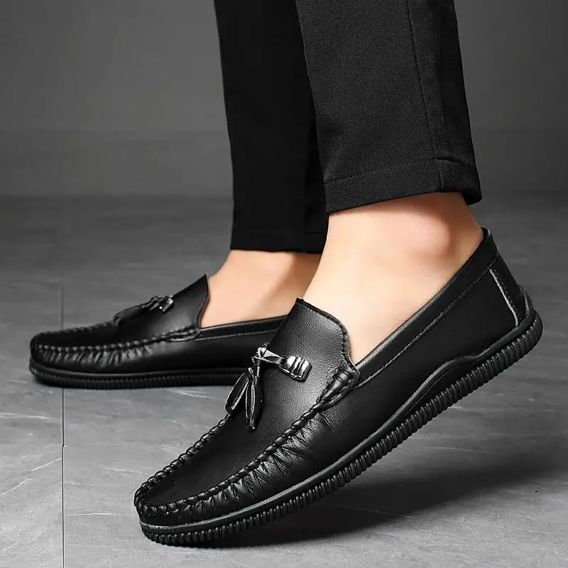Advanced Luxury Tods Scarpe Da Uomo 2023 Nuova Estate Scarpe Casual In Vera Pelle Slip-On Mocassino A Un Pedale