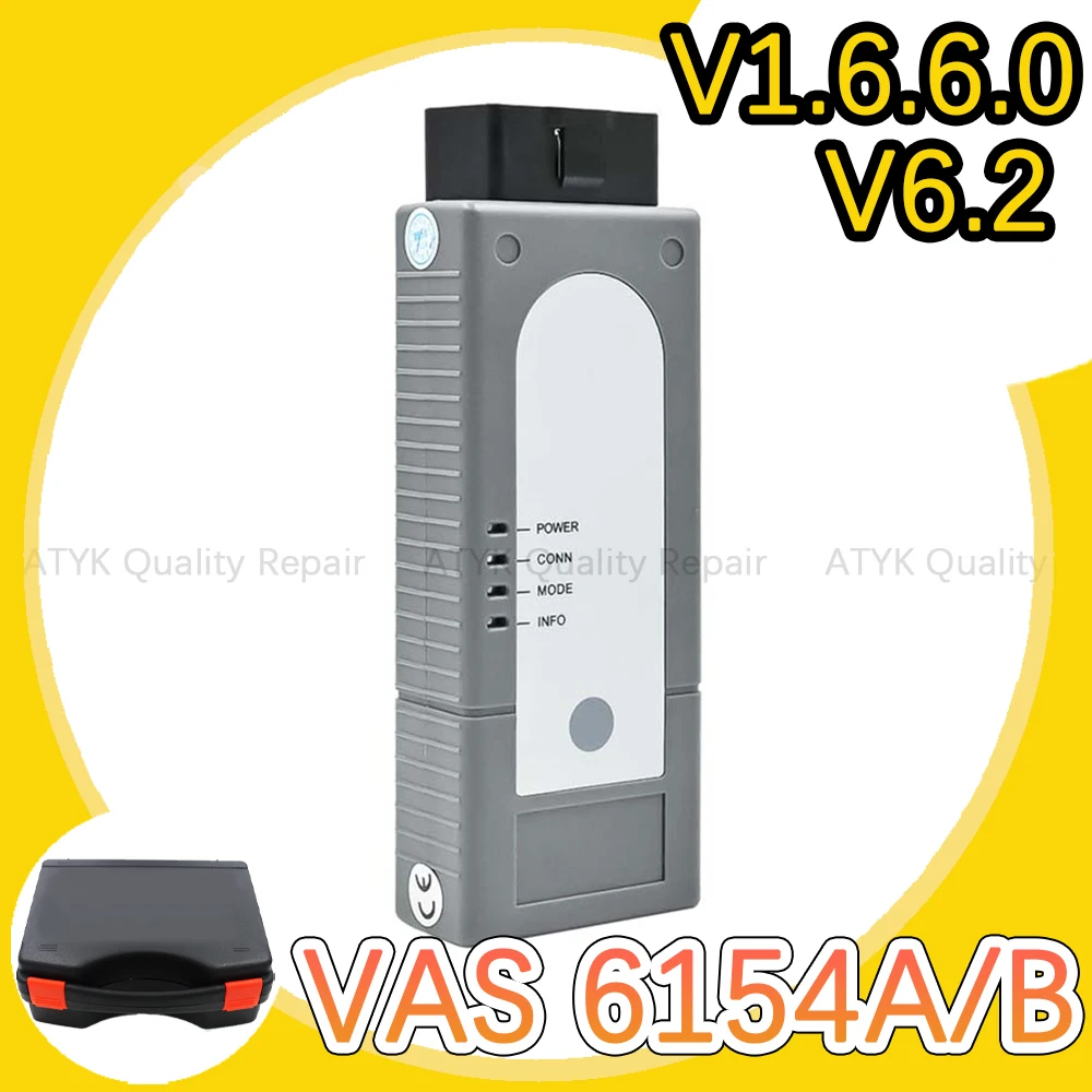 Vas 6154A V1.6.6.0 V6.2 Obd2 Scanner Automotriz Strumenti Di Ispezione Vas 6154B Diagnostica Per Auto Tuning Auto Nuovo Vci Per Vw Audi