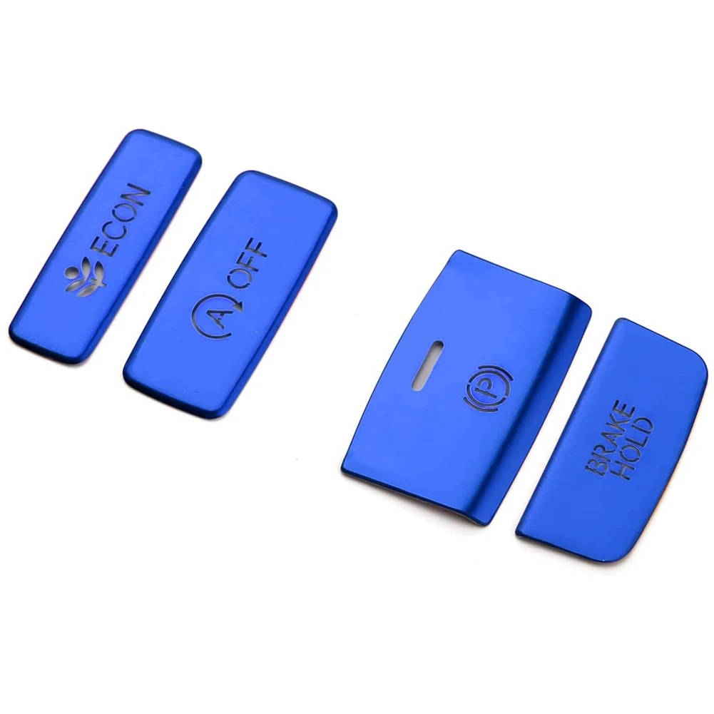 Per 11Th Honda Civic 2022 Gear Handbrake Switch Button Cover Trim Gear Center Console Panel Sticker