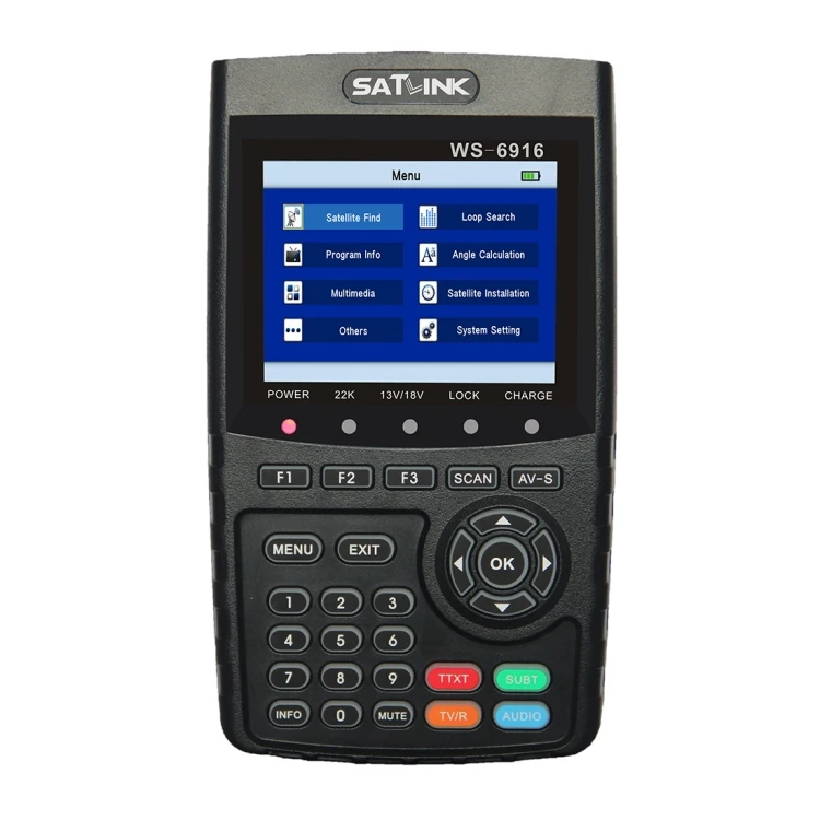 Misuratore Digitale Satlink Hd Ws Sat Signal Monitor Satellite Finder
