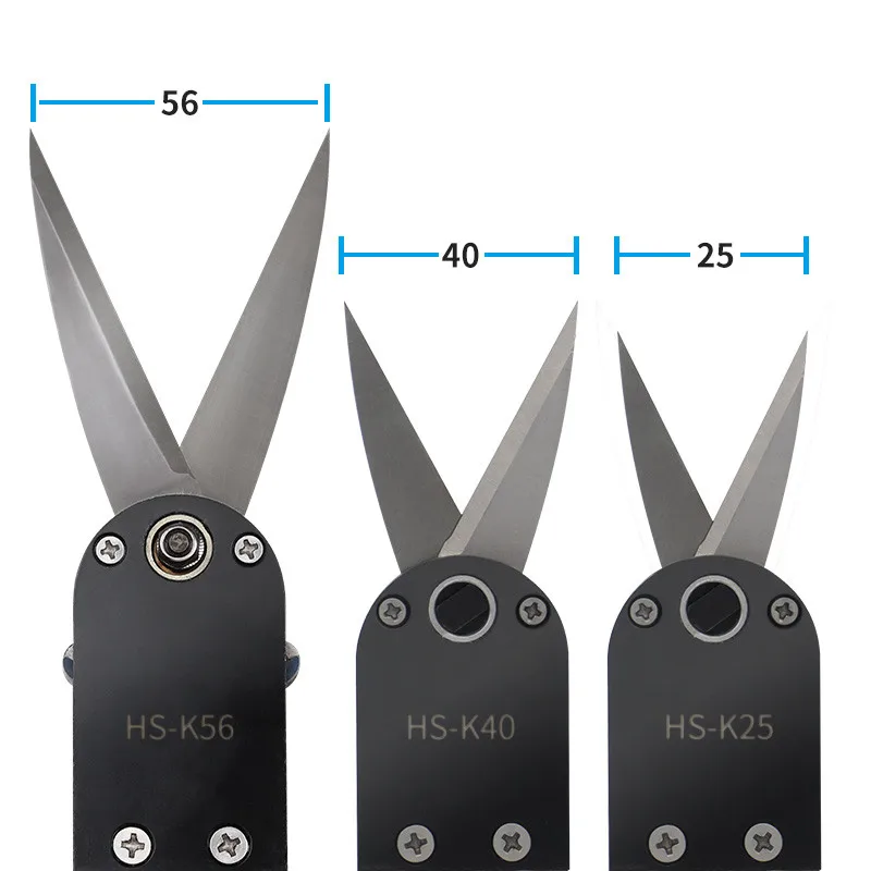 Forbici Pneumatiche Hs-56 Hs-40 Hs-25 Hs-18 Hs-12 Per N95 Maschera Macchina Lama D'Aria Nipper