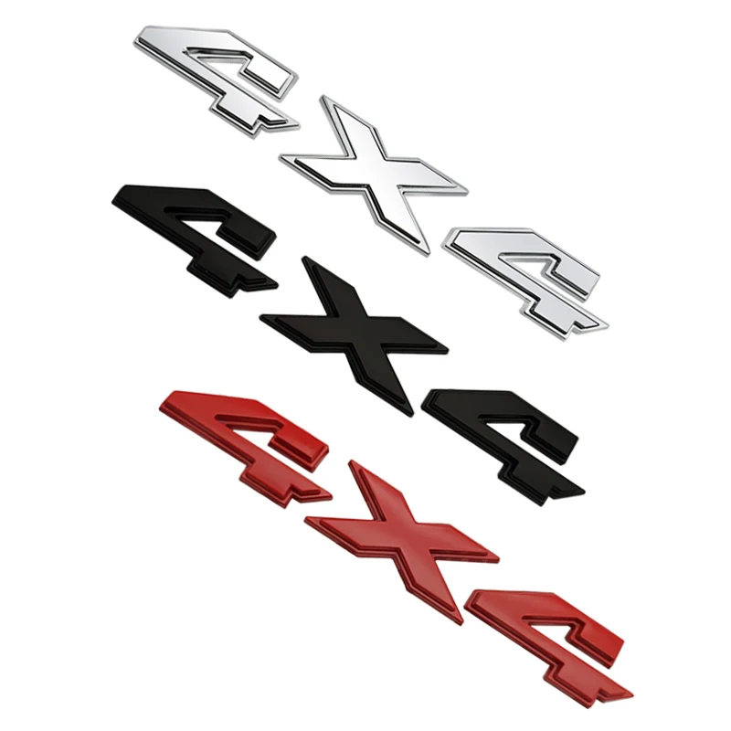 Emblema Per Auto In Metallo 4X4 Badge Logo Body Decals Sticker Per Dodge Challenger Journey Charger Durango Avenger Dart Accessori Auto