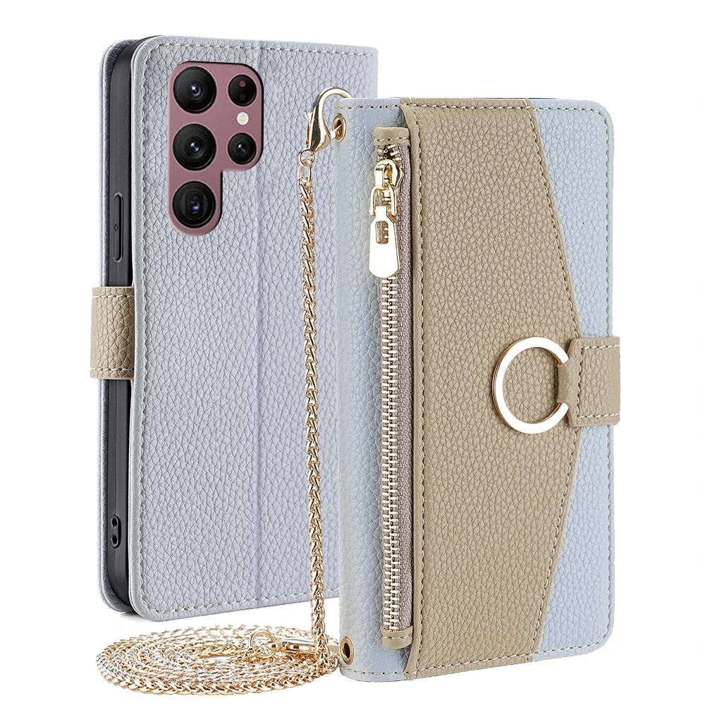 Per Samsung S22 Ultra Case New Fashion Custodia A Tracolla Per Cellulare Funda Per Samsung S22 Ultra Crossbody Bags Accessori