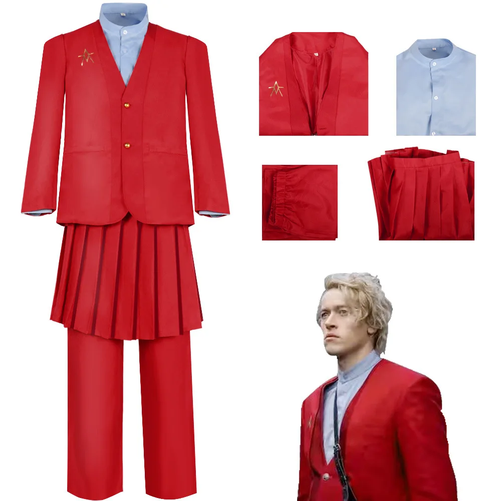 The Ballad Of Songbirds And Serpes Cosplay President Snow Costume Shirt Jacket Gonna Suit Movie Uniform Christmas Carnival