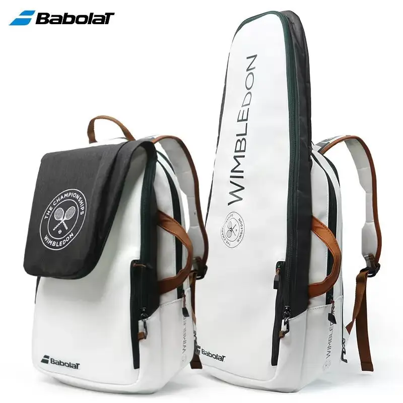 Zaino Originale Babolat Tenns Wimbledon Pure Wim Borsa Da Tennis 3 Racchette Da Tennis Borsa Separata Per Scarpe Scomparto Borsa Da Tennis Da Spiaggia