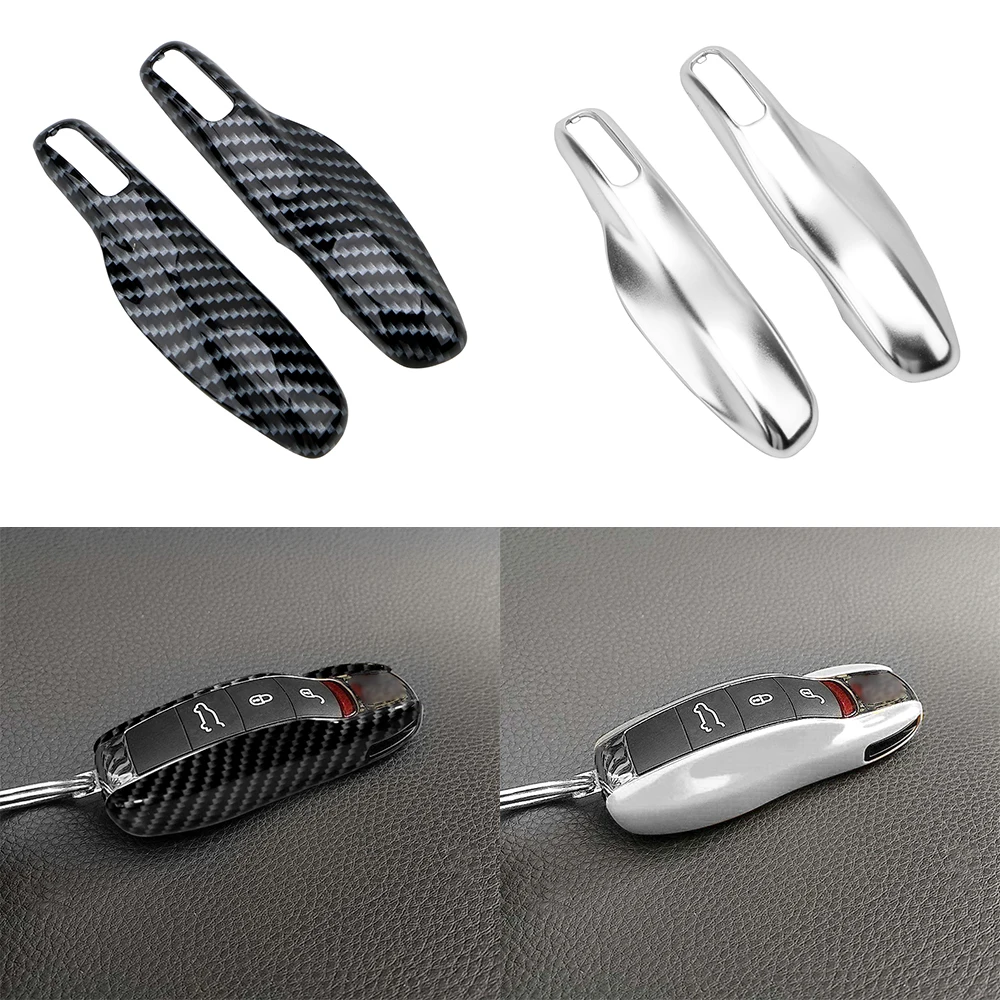 Per Porsche Cayenne Macan 911Boxster Cayman Panamera Car Key Case Cover Shell Key Shell Holder Cover Plastica