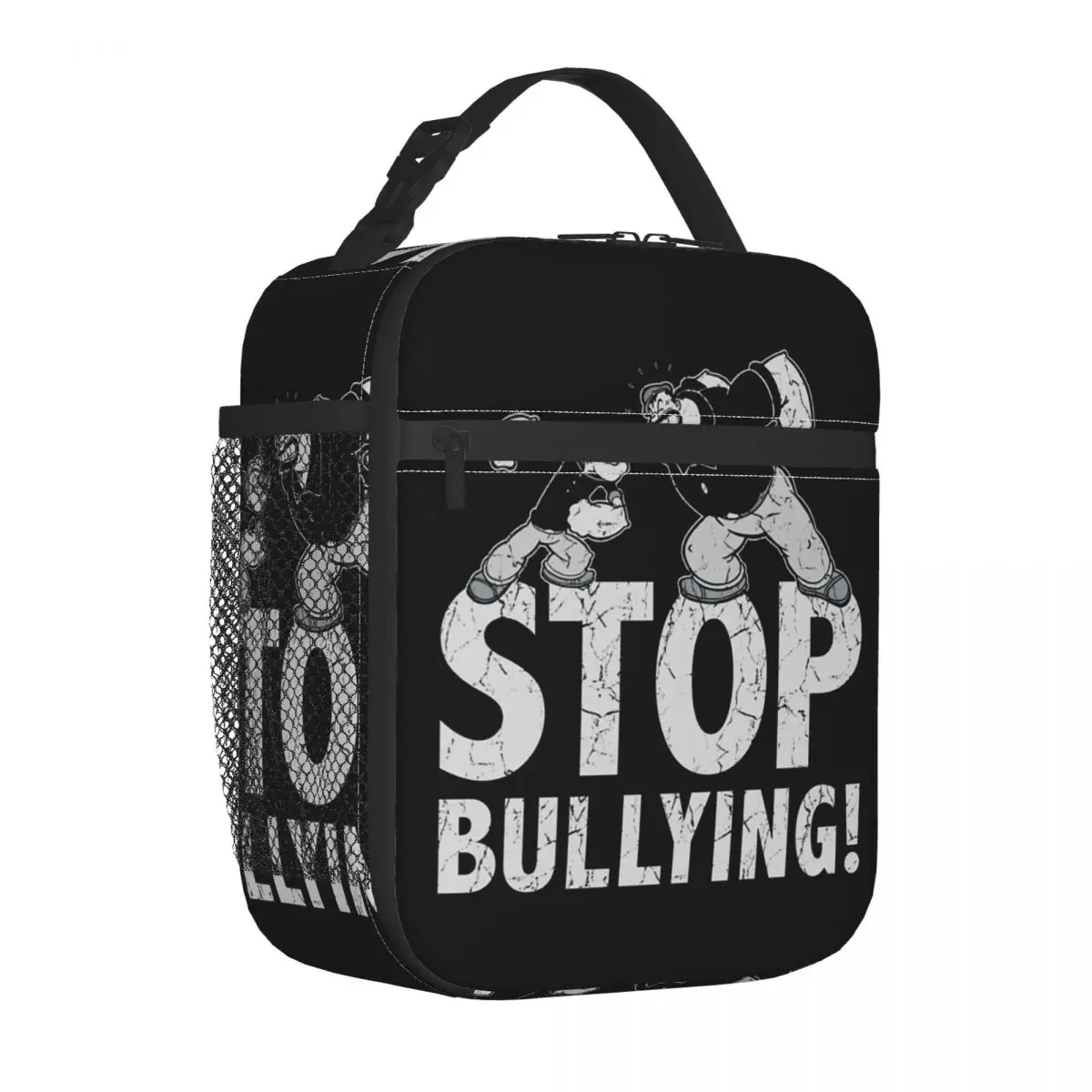 Popeyes Stop Bulming Insulated Lunch Bags A Tenuta Stagna Cartoon Lunch Container Cooler Bag Tote Lunch Box School Food Storage Bags