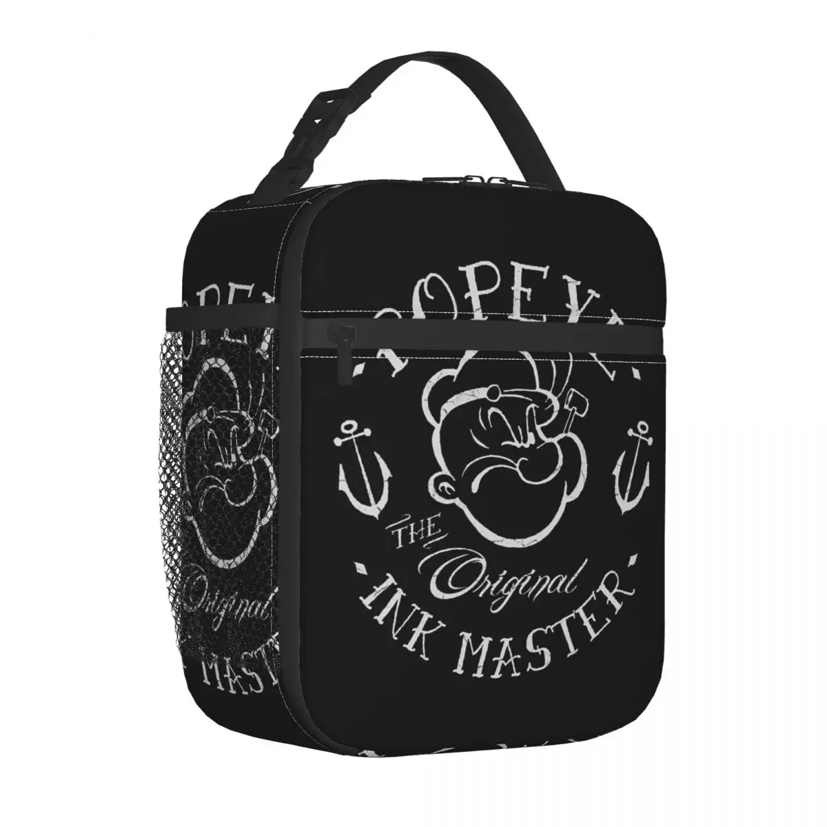 Popeyes Ink Master Insulated Lunch Bags Large Cartoon Lunch Container Thermal Bag Tote Lunch Box Beach Picnic Food Storage Bags