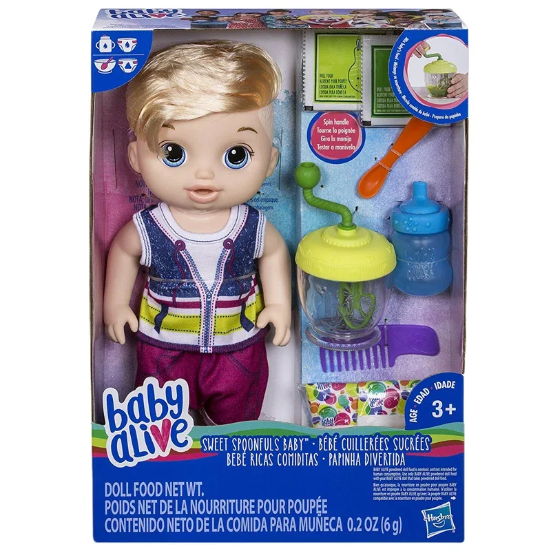 Y Baby Alive Sweet Cucchiai Baby Doll Bevanda Interattiva Water Girl Play Houe Toy Gift